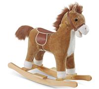 tectake Rocking Horse 61 Cm - Brown TECTAKE Brown