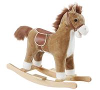 tectake Rocking Horse in Brown TECTAKE Brown