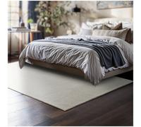Tectake Rug Zonelle Short Pile And Ultra-Soft Carpet In Rectangular Or Round Design 120 X 170 Cm - Cream