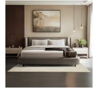 Tectake Rug Zonelle Short Pile And Ultra-Soft Carpet In Rectangular Or Round Design 140 X 200 Cm - Beige