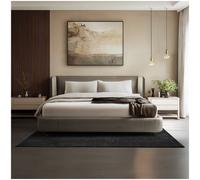 Tectake Rug Zonelle Short Pile And Ultra-Soft Carpet In Rectangular Or Round Design 140 X 200 Cm - Black