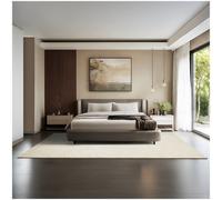 Tectake Rug Zonelle - Short Pile And Ultra-Soft, Rectangular Or Round 200 X 290 Cm - Beige
