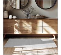 Tectake Rug Zonelle - Short Pile And Ultra-Soft, Rectangular Or Round 80 X 150 Cm - Grey
