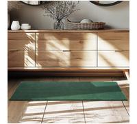 Tectake Rug Zonelle - Short Pile And Ultra-Soft, Rectangular Or Round 60 X 110 Cm - Green