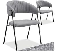 Bedano Dining Chair - Grey Set, Grey