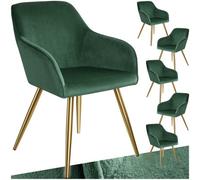 Dining Chair Velvet Accent Living Room Armchair Occasional Arm Modern Chairs