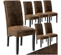 Dining Chair Ergonomic Kitchen Living Room Chairs Solid Wooden Legs Padded Seat