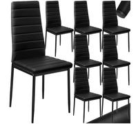 Dining Chair Set Kitchen Living Room Furniture Faux Leather Chairs Thick Padding