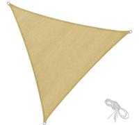 tectake Shade Sail in Beige | Size: Large TECTAKE Beige Large