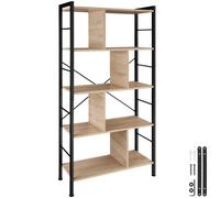 tectake Shelf Charleston in Light Brown TECTAKE Light Brown