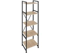 tectake Shelf Manchester in Light Brown TECTAKE Light Brown