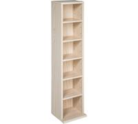 Shelving Unit Storage CD Shelves Display Unit Narrow Rack Bookshelf DVD Bookcase