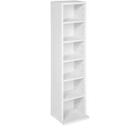Shelving Unit Storage CD Shelves Display Unit Narrow Rack Bookshelf DVD Bookcase