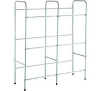 Tectake Shelving Rack For 6 Crates Steel 96 X 33 X 116Cm, Grey
