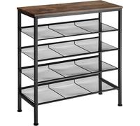 tectake Shoe Rack Bournemouth in Brown TECTAKE Brown