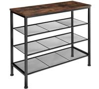 tectake Shoe Rack Newport in Brown TECTAKE Brown