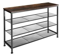 tectake Shoe Rack Portsmouth in Brown TECTAKE Brown