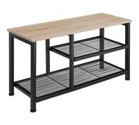 tectake Shoe Rack Taunton in Light Oak TECTAKE Light Oak