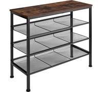 tectake Shoe Rack Wolverhampton in Brown TECTAKE Brown