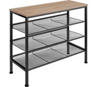 tectake Shoe Rack Wolverhampton in Light Oak TECTAKE Light Oak