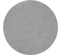 tectake Short Pile Carpet Soft Zone Ø 120 Cm - Grey | Size: 120 cm diameter TECTAKE Grey 120 cm diameter