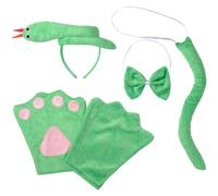 tectake Snake Accessories Set in Green TECTAKE Green One Size