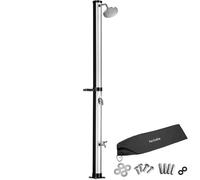 tectake Solar Shower Tinto in Silver TECTAKE Silver