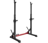 tectake Squat rack Apollo - squat and bench rack, half racks, gym rack - black