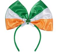 tectake St Patrick's Day Bow Headband In Irish Colours in Green TECTAKE Green One Size