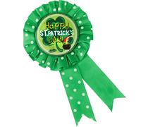 tectake St Patrick's Day Brooch With Message in Green TECTAKE Green One Size