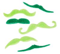 tectake St Patrick's Day Moustache Set in Green TECTAKE Green One Size