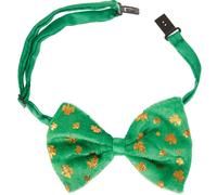 tectake St Patrick's Day Shamrock Bow Tie in Green TECTAKE Green One Size