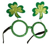 tectake St Patrick's Day Shamrock Glasses in Green TECTAKE Green One Size