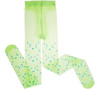 tectake St Patrick's Day Tights With Shamrocks & Dots in Green TECTAKE Green One Size