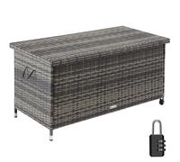 Garden Storage Box Outdoor Home Furniture Cushion Storage Rattan Waterproof