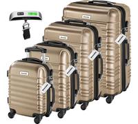 Luggage Set Suitcase 4 Pieces Wheel Cabin Bag Hard Shell Lightweight Wheeled