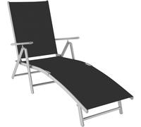 tectake Sun Lounger Marisol | Size: 1 Seater TECTAKE Multicolor 1 Seater