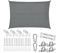 tectake Sun Sail Sonny in Grey | Size: XS TECTAKE Grey XS