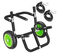 tectake Surfboard & Sup Trolley Wavewheel Double in Black TECTAKE Black