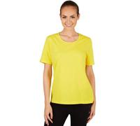 Tectake T-Shirt - Classic Top For Women -301268 - Yellow Xl
