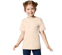 Tectake T-Shirt - Unisex Top For Children -304328 - Beige 140 (10-12Y)