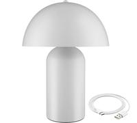 tectake Table Lamp Kade in White TECTAKE White