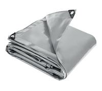 Tectake Tarpaulin - Waterproof, Tear-, Temperature-, Mould-Resistant, Protective Cover - 3 X 6 M