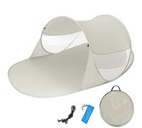Tectake Beach Tent Angelika Grey