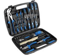 tectake Tool Box Luigi in Black TECTAKE Black