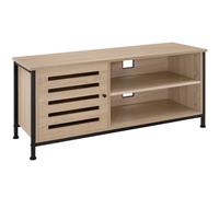 tectake Tv Stand Galway in Light Brown TECTAKE Light Brown