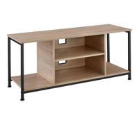 tectake Tv Stand Denver in Light Brown | Size: 110 cm TECTAKE Light Brown 110 cm