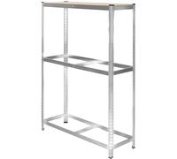 tectake Tyre Rack in Grey TECTAKE Grey