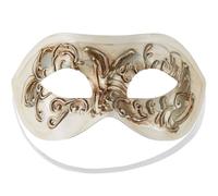 tectake Venetian Mask With Embellishment in Beige TECTAKE Beige One Size