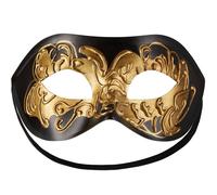 tectake Venetian Mask With Embellishment in Gold TECTAKE Gold One Size